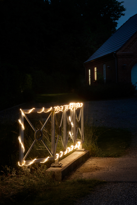 Ljusslang 600 LED Varmvit 12 m Stemning